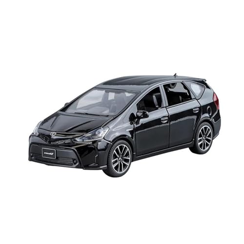 Voitures Miniatures En Métal 1 32 Für Toyota Prius Skala Diecast Spielzeug Auto Metall Legierung Kinder Diecast Fahrzeug Fertigmodell(Schwarz) von OWYALQ