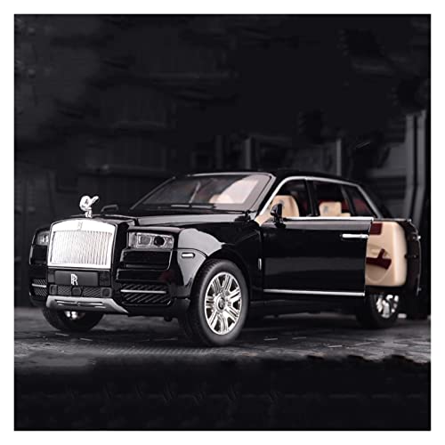 Voitures Miniatures En Métal 1 32 for Rolls-Royce Cullinan Zinklegierung Geländewagenmodell Zurückziehen Kinderspielzeugauto Fertigmodell(Schwarz) von OWYALQ