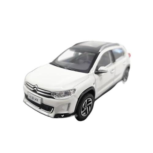 Voitures Miniatures En Métal 1 43 Für Citroen C3-XR SUV Skala Zurückziehen Druckguss Metall Antike Klassische Modell Auto Sammeln Spielzeug Geschenk Fertigmodell(White) von OWYALQ