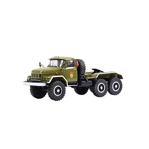 Voitures Miniatures En Métal 1 43 Für ZIL-131NV Russische Armee Traktion Anhänger Legierung Modellauto Ornament Sammlung Fertigmodell von OWYALQ