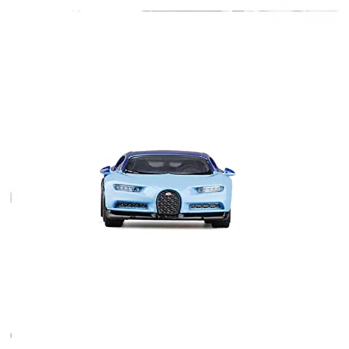 Voitures Miniatures En Métal 1 64 Für Bugatti Veyron Alloy Diecast Spielzeugauto-Modell Hohe Simulation Sportwagen Fertigmodell(Blau) von OWYALQ