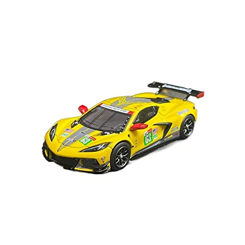 Voitures Miniatures En Métal 1 64 Für Chevrolet Corvette C8 Nr. 63 Legierung Auto Maßstab Modellauto Mini Display Geschenk Fertigmodell von OWYALQ