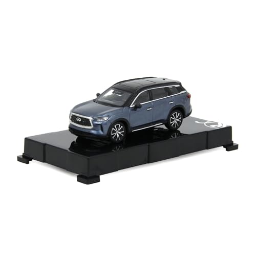 Voitures Miniatures En Métal 1 64 Für Infiniti QX60 2022 Miniatur-Automodell-Sammlungsornamente Aus Legierungsdruckguss Fertigmodell(Blau) von OWYALQ