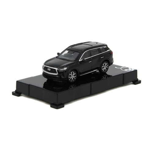 Voitures Miniatures En Métal 1 64 Für Infiniti QX60 2022 Miniatur-Automodell-Sammlungsornamente Aus Legierungsdruckguss Fertigmodell(Schwarz) von OWYALQ