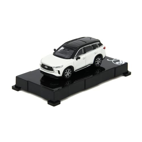 Voitures Miniatures En Métal 1 64 Für Infiniti QX60 2022 Miniatur-Automodell-Sammlungsornamente Aus Legierungsdruckguss Fertigmodell(White) von OWYALQ