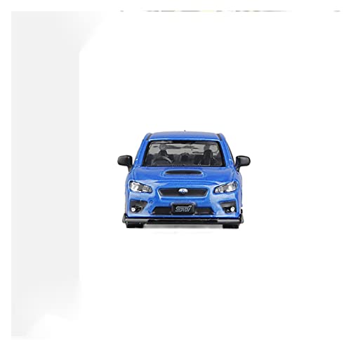 Voitures Miniatures En Métal 1 64 Für Subaru WRX STI S207 Legierung Druckguss Automodell Simulation Sammlung Geschenk Fertigmodell(Blau) von OWYALQ