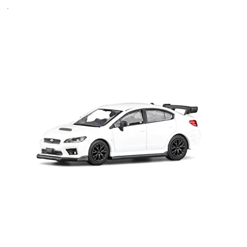 Voitures Miniatures En Métal 1 64 Für Subaru WRX STI S207 Legierung Druckguss Automodell Simulation Sammlung Geschenk Fertigmodell(White) von OWYALQ