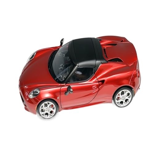 Voitures Miniatures En Métal 1:18 Für Alfa Romeo 4C Spider Sammlung Auto Modell Miniatur Druckguss Fahrzeug Souvenirs Fertigmodell von OWYALQ