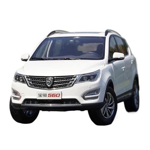 Voitures Miniatures En Métal 1:18 Für Baojun 560 Druckgusslegierung SUV Automodell Dekoration Fertigmodell von OWYALQ