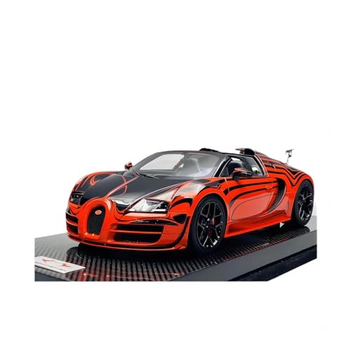 Voitures Miniatures En Métal 1:18 Für Bugatti Ceramic Dragon Cabrio Simulation Automodell Originalgetreue Replik Harz Fahrzeugsammlung Fertigmodell von OWYALQ