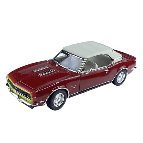 Voitures Miniatures En Métal 1:18 Für Camaro SS 1968 Cabrio Simulation Auto Modell Sammlung Legierung Spielzeug Fahrzeug Display Fertigmodell von OWYALQ