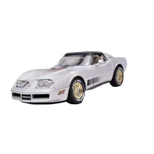 Voitures Miniatures En Métal 1:18 Für Chevrolet Corvette 1982 Legierung Miniatur Supercar Diecast Modell Replik Auto Sammlung Fertigmodell von OWYALQ
