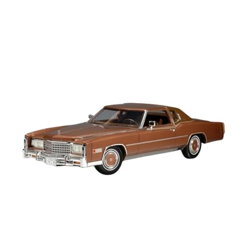Voitures Miniatures En Métal 1:18 Für Eldorado Biarritz Ruidoso Sattel 1978 Harz Simulatio Auto Modell Sammlung Klassische Fahrzeug Fertigmodell von OWYALQ