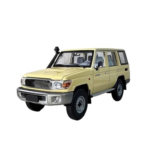 Voitures Miniatures En Métal 1:18 Für FJ Cruiser LC76 2017 Legierung Simulation Auto Modell Miniatur Fahrzeug Erwachsene Spielzeug Sammlung Fertigmodell von OWYALQ