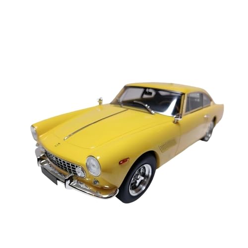 Voitures Miniatures En Métal 1:18 Für Ferrari 250GT/E Coupe Pininfarina 1960 Vintage Auto Modell Gelb Simulation Fahrzeuge Spielzeug Fertigmodell von OWYALQ
