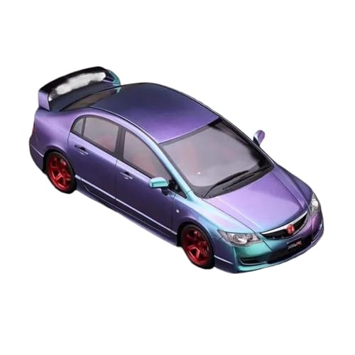 Voitures Miniatures En Métal 1:18 Für Honda Civic Type-R FD2 Harz Simulation Auto Modell Junge Spielzeug Erwachsene Hobby Sammlung Fertigmodell von OWYALQ