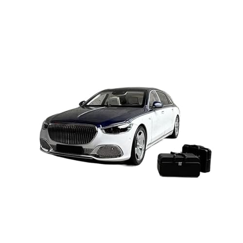 Voitures Miniatures En Métal 1:18 Für Mercedes-Benz S680 Maybach W223 Legierung Vollständig Offene Auto Modell Sammlung Hinterrad Lenkbare Fertigmodell von OWYALQ