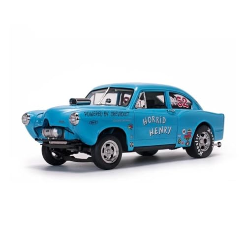 Voitures Miniatures En Métal 1:18 Für Platin Sportwagen 1951 Legierung Druckguss Spielzeug Modell Vintage Fahrzeug Fan Klassische Sammlung Fertigmodell(Blue) von OWYALQ