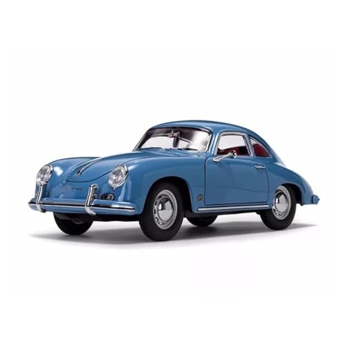 Voitures Miniatures En Métal 1:18 Für Porsche Sportwagen Modell 1957 DieCast Vintage Fahrzeug Spielzeug Fans Retro Sammlung Souvenir Fertigmodell(Blue) von OWYALQ