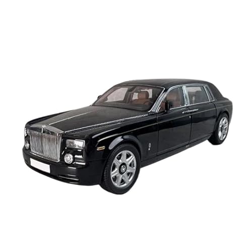 Voitures Miniatures En Métal 1:18 Für Rolls-Royce Phantom Four Door Extended Edition Legierungsauto-Modellsammlung Statische Dekoration Fertigmodell(Black) von OWYALQ
