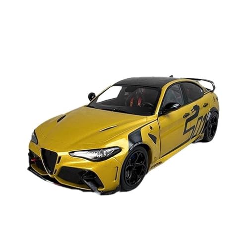 Voitures Miniatures En Métal 1:18 Für Romeo Giulia GTA Simulation Legierung Auto Modell Sammlung Ornament Fertigmodell von OWYALQ
