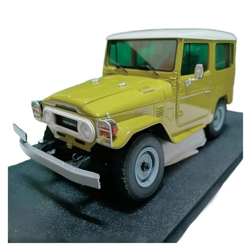 Voitures Miniatures En Métal 1:18 Für Toyota Land Cruiser FJ40 Harz Figurine Realistische Auto Modell Fahrzeug Ornamente Sammlungen Fertigmodell von OWYALQ