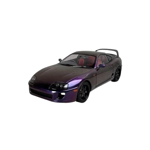 Voitures Miniatures En Métal 1:18 Für Toyota Supra A80 Legierung Sport Auto Modell Links Lenkung Rechts Lenkung Miniatur Fahrzeug Fertigmodell(Right Rudder) von OWYALQ