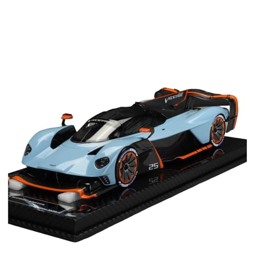 Voitures Miniatures En Métal 1:18 Für Valkyrie AMR PRO Simulation Auto Modell Klassische Roadster Fahrzeuge Sammlung Fertigmodell(Blue) von OWYALQ