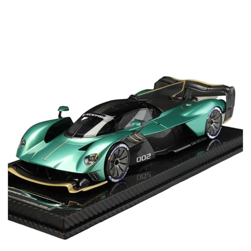 Voitures Miniatures En Métal 1:18 Für Valkyrie AMR PRO Simulation Auto Modell Klassische Roadster Fahrzeuge Sammlung Fertigmodell(Green) von OWYALQ