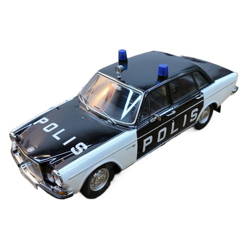 Voitures Miniatures En Métal 1:18 Für Volvo 164 T9 Polis Schweden 1970 Polizei Auto Modell Metall Fahrzeug Simulation Sammlung Fertigmodell von OWYALQ