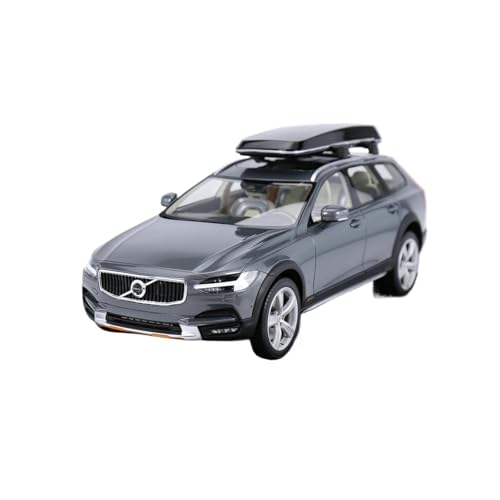 Voitures Miniatures En Métal 1:18 Für Volvo V90 CC Klassische Fahrzeug Simulation Legierung Modell Hause Dekoration Metall Auto Sammlerstücke Fertigmodell(Gray) von OWYALQ