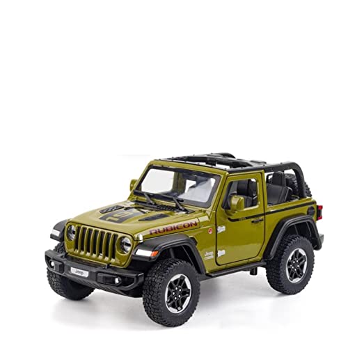 Voitures Miniatures En Métal 1:20 Für Wrangler Rubicon Diecast Automodell Geländewagen Spielzeug Miniatur Modellauto Kinder Geschenk Fertigmodell(C) von OWYALQ