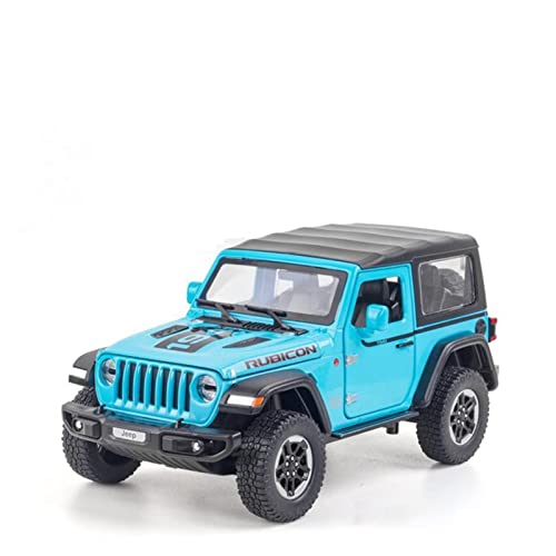 Voitures Miniatures En Métal 1:20 Für Wrangler Rubicon Diecast Spielzeug Geländewagen Modellauto Kinder Geschenk Fertigmodell(B) von OWYALQ