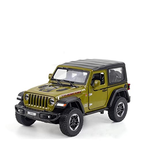 Voitures Miniatures En Métal 1:20 Für Wrangler Rubicon Diecast Spielzeug Geländewagen Modellauto Kinder Geschenk Fertigmodell(C) von OWYALQ
