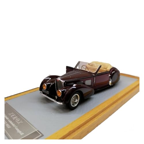 Voitures Miniatures En Métal 1:43 Für Bugatti T57SC 1937 Vintage Auto Simulation Harz Statische Modell Spielzeug Fertig Simulierte Fahrzeug Fertigmodell von OWYALQ