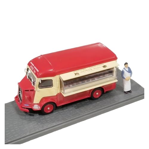 Voitures Miniatures En Métal 1:43 Für Citroen TypH Verkaufswagen Metzger Diorama Legierung Automodell Jungen Spielzeug Fertigmodell von OWYALQ