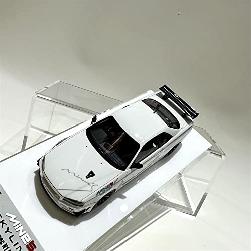 Voitures Miniatures En Métal 1:43 Für Nissan BNR34 2021 Hoch Simulierte Statische Fahrzeug Harz Auto Modell Sammlung Ornamente Fertigmodell von OWYALQ