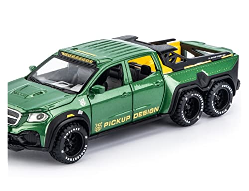 Voitures Miniatures En Métal Für Boutique Car 1 28 Spielzeugauto Modellauto Zinklegierung Rückziehspielzeugauto Mit Sound Und Licht Kindergeschenk Fertigmodell(Grün) von OWYALQ