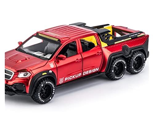 Voitures Miniatures En Métal Für Boutique Car 1 28 Spielzeugauto Modellauto Zinklegierung Rückziehspielzeugauto Mit Sound Und Licht Kindergeschenk Fertigmodell(Rot) von OWYALQ