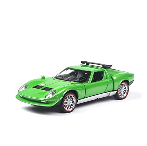 Voitures Miniatures En Métal Für Boutique Car 1 32 Pull Back Kann Die Tür Spielzeugauto Kinder Erwachsene Geburtstagsgeschenk Öffnen Fertigmodell(Grün) von OWYALQ
