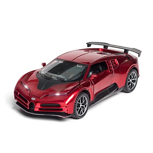 Voitures Miniatures En Métal Für Boutique Car 1 32 Pull Back Kann Die Tür Spielzeugauto Kinder Erwachsene Geburtstagsgeschenk Öffnen Fertigmodell(Rot) von OWYALQ