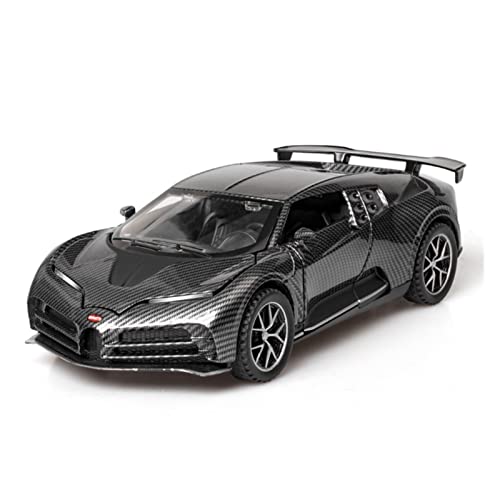Voitures Miniatures En Métal Für Boutique Car 1 32 Pull Back Kann Die Tür Spielzeugauto Kinder Erwachsene Geburtstagsgeschenk Öffnen Fertigmodell(Schwarz) von OWYALQ