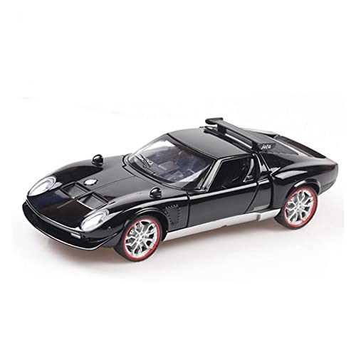 Voitures Miniatures En Métal Für Boutique Car 1 32 Pull Back Kann Die Tür Spielzeugauto Kinder Erwachsene Geburtstagsgeschenk Öffnen Fertigmodell(Schwarz) von OWYALQ