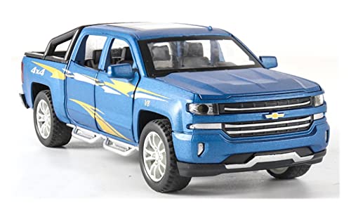 Voitures Miniatures En Métal Für Boutique Car 1 32 Spielzeugauto Modell Metallauto Rückziehauto Geeignet Für Kinderspielzeug Fertigmodell(Blau) von OWYALQ