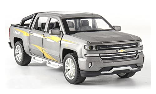 Voitures Miniatures En Métal Für Boutique Car 1 32 Spielzeugauto Modell Metallauto Rückziehauto Geeignet Für Kinderspielzeug Fertigmodell(Gray) von OWYALQ