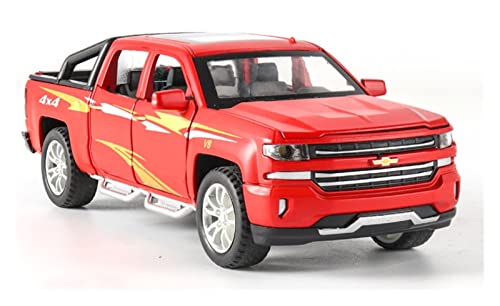 Voitures Miniatures En Métal Für Boutique Car 1 32 Spielzeugauto Modell Metallauto Rückziehauto Geeignet Für Kinderspielzeug Fertigmodell(Rot) von OWYALQ