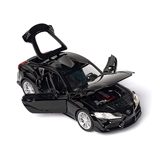Voitures Miniatures En Métal Für Brandneues Auto 1 32 Hochsimuliertes Automodell Spielzeug Kinderheimtextilien Fertigmodell(Schwarz) von OWYALQ