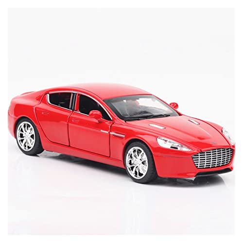 Voitures Miniatures En Métal Für Cool Car 1 32 Alloy Simulation Belt Sound Und Light Pull Back Automodell Kindergeschenk Fertigmodell(Rot) von OWYALQ