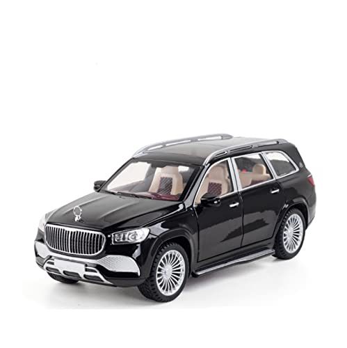 Voitures Miniatures En Métal Für Fine Luxury Car 1 24 Hochsimuliertes Automodell Spielzeug Kinderheimdekoration Fertigmodell(Schwarz) von OWYALQ