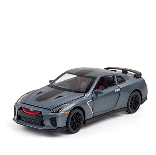 Voitures Miniatures En Métal Für Fine Nissan Car 1 32 Pull Back Kann Die Tür Spielzeugauto Kinder Erwachsene Geburtstagsgeschenk Öffnen Fertigmodell(Gray) von OWYALQ